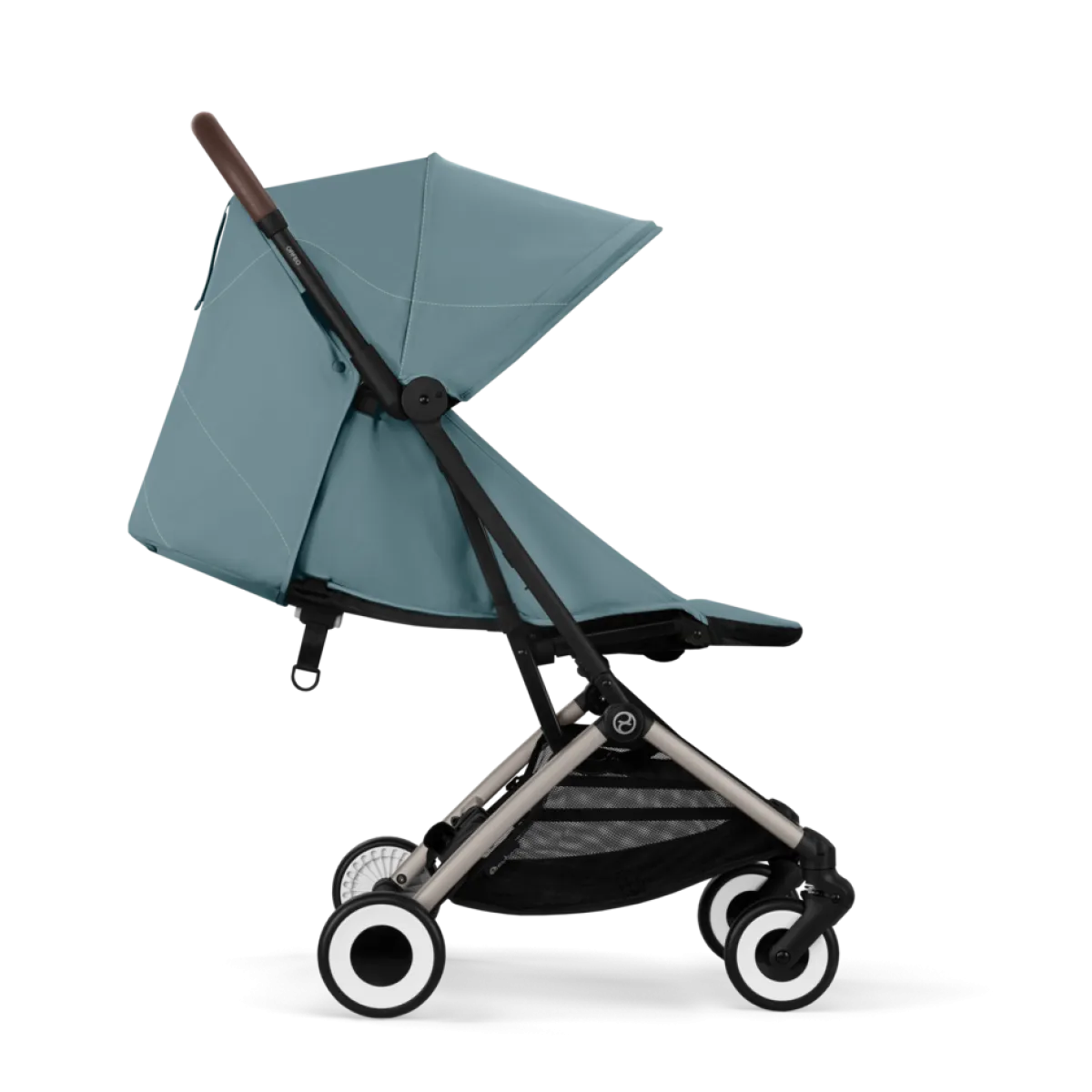 Cybex Alle Buggy's * Buggy Orfeo Stormy Blue - Taupe Frame Blauw