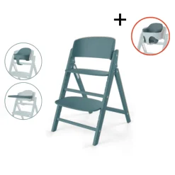 Cybex Meegroeistoelen * Click & Fold 3 in 1 Kinderstoel Stone Blue Blauw