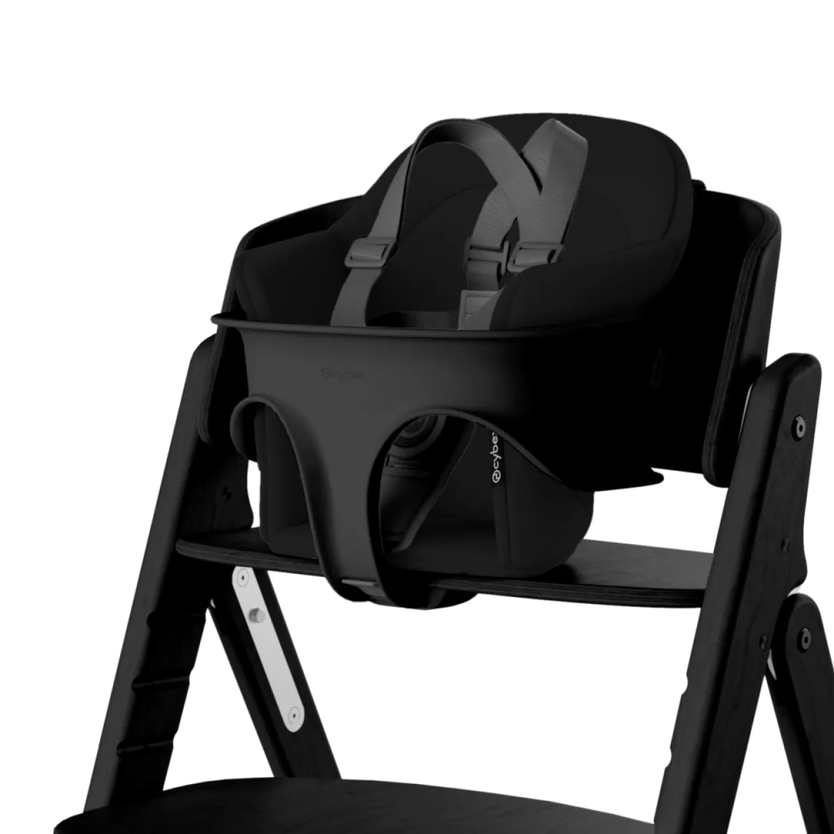 Cybex Meegroeistoelen * Click & Fold 4 in 1 Kinderstoel Stunning Black Zwart