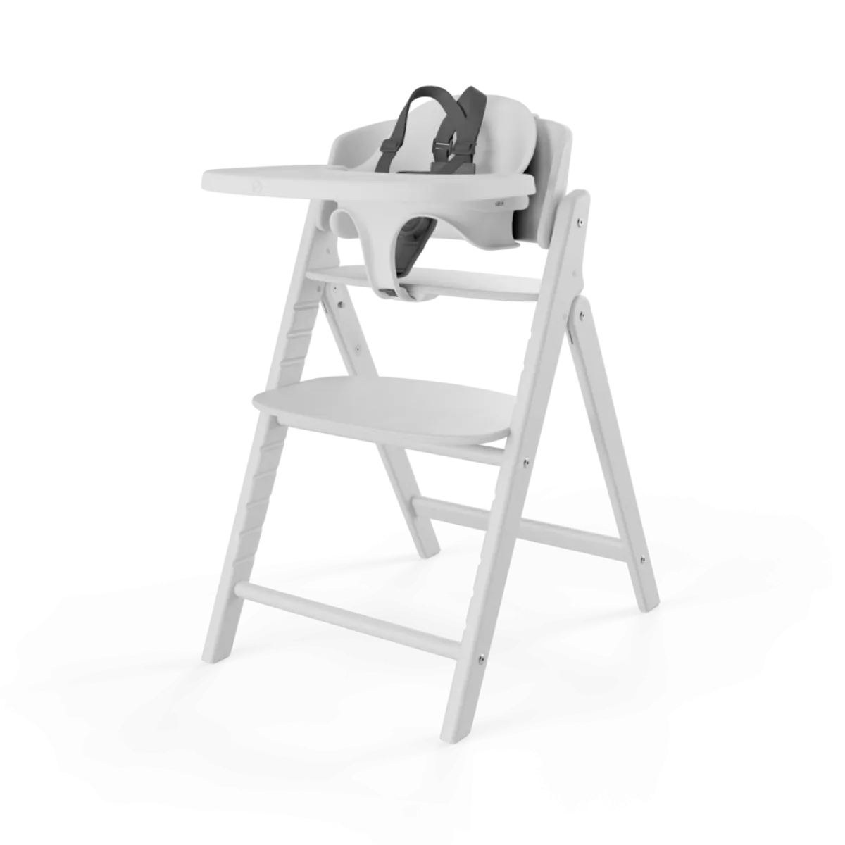 Cybex Meegroeistoelen * Click & Fold 4 in 1 Kinderstoel All White Wit