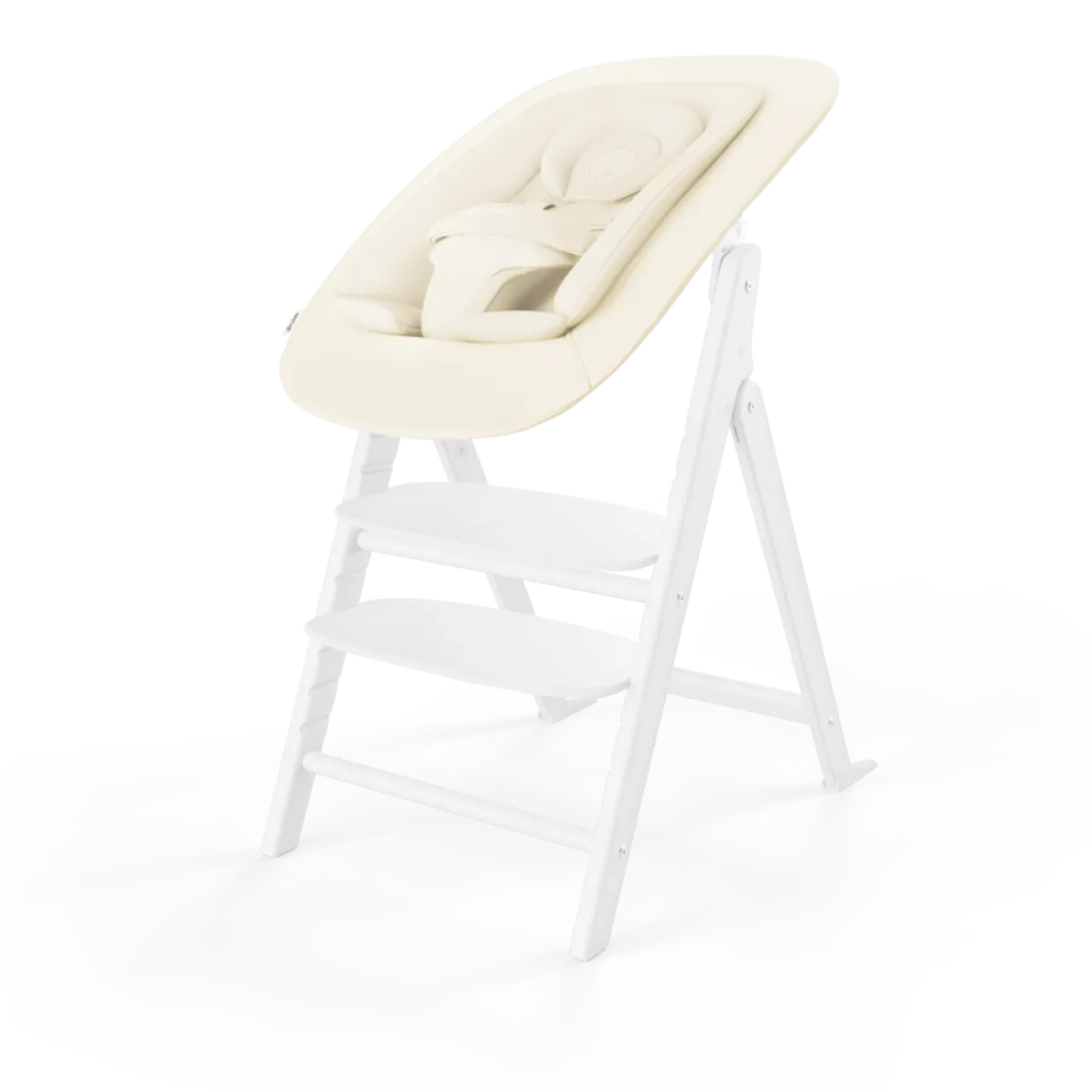Cybex Meegroeistoelen * Click & Fold 4 in 1 Kinderstoel All White Wit