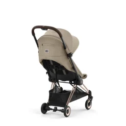 Cybex Alle Buggy's * Coÿa Buggy Cozy - Rosegold Frame Beige