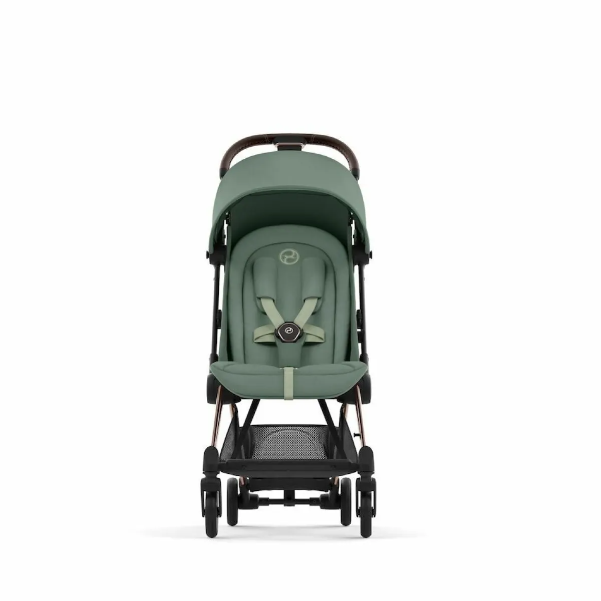 Cybex Alle Buggy's * Coÿa Buggy Leaf Green - Rosegold Frame Groen
