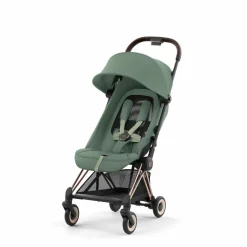 Cybex Alle Buggy's * Coÿa Buggy Leaf Green - Rosegold Frame Groen