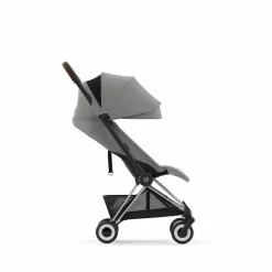 Cybex Alle Buggy's * Coÿa Buggy Mirage Grey - Chrome Frame Grijs