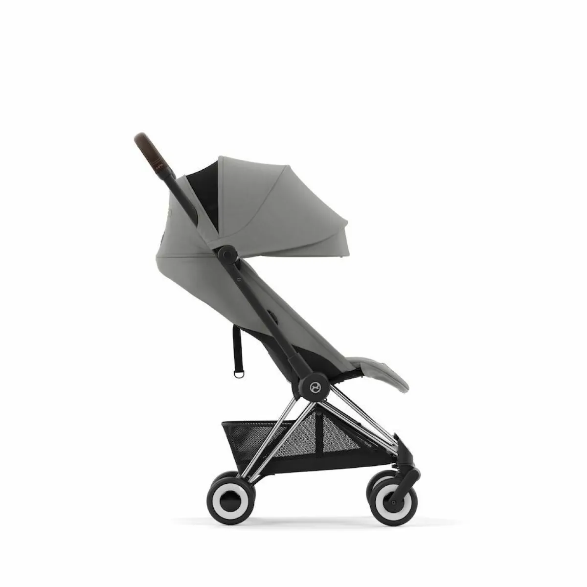 Cybex Alle Buggy's * Coÿa Buggy Mirage Grey - Chrome Frame Grijs