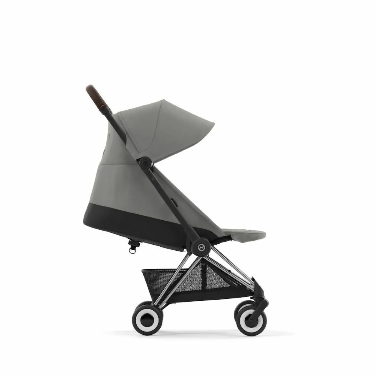 Cybex Alle Buggy's * Coÿa Buggy Mirage Grey - Chrome Frame Grijs