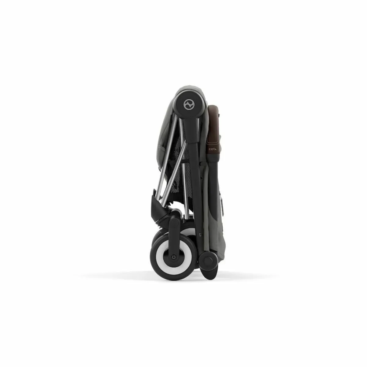 Cybex Alle Buggy's * Coÿa Buggy Mirage Grey - Chrome Frame Grijs