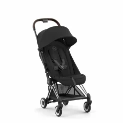 Cybex Alle Buggy's * Coÿa Buggy Sepia Black - Chrome Frame Zwart