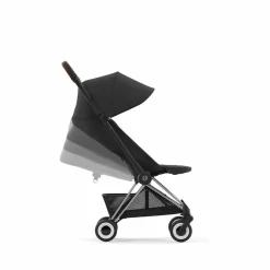 Cybex Alle Buggy's * Coÿa Buggy Sepia Black - Chrome Frame Zwart
