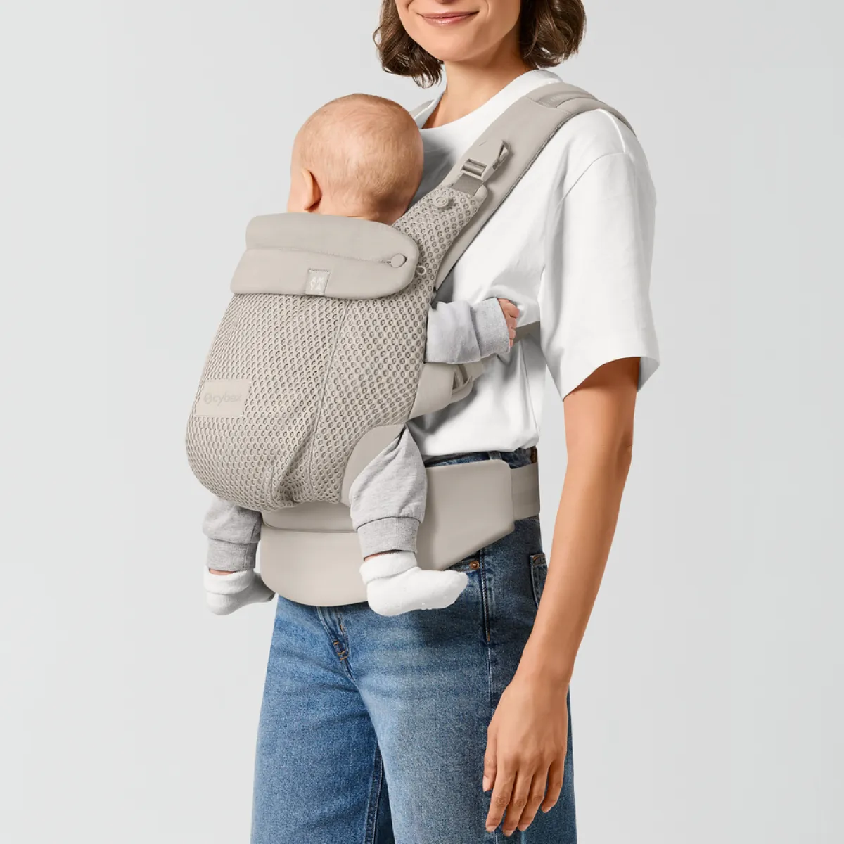 Cybex Cybex * Draagzak Amya Dune Grey Grijs