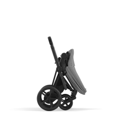 Cybex Combi Kinderwagens * E-Priam Kinderwagen Compleet Mirage Grey - Matt Black Frame