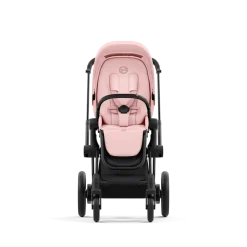 Cybex Combi Kinderwagens * E-Priam Kinderwagen Compleet Peach Pink - Matt Black Frame