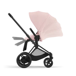 Cybex Combi Kinderwagens * E-Priam Kinderwagen Compleet Peach Pink - Matt Black Frame