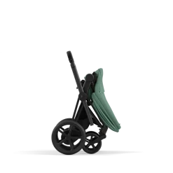 Cybex Combi Kinderwagens * E-Priam Kinderwagen Compleet Leaf Green - Matt Black Frame