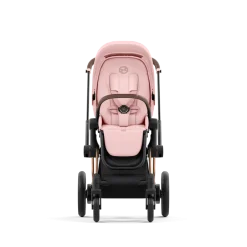 Cybex Combi Kinderwagens * E-Priam Kinderwagen Compleet Peach Pink - Rosegold Frame