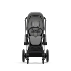 Cybex Combi Kinderwagens * E-Priam Kinderwagen Compleet Mirage Grey - Chrome Black Frame