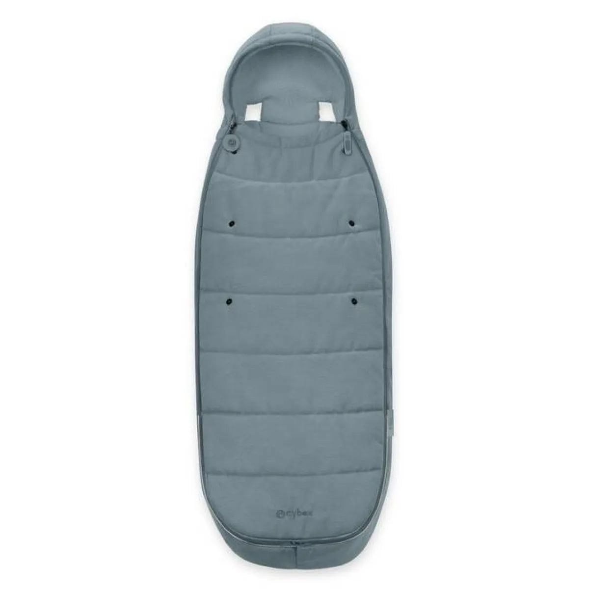 Cybex Alle Accessoires * Gold Voetenzak Stormy Blue / Light Blue Blauw