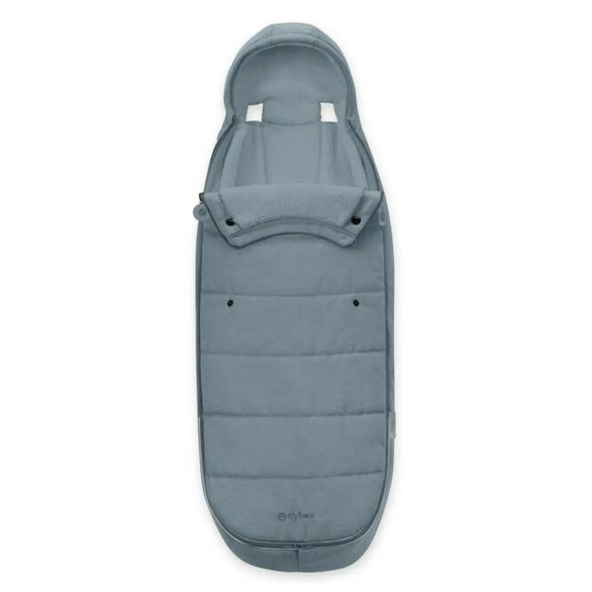 Cybex Alle Accessoires * Gold Voetenzak Stormy Blue / Light Blue Blauw