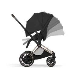 Cybex Combi Kinderwagens * Kinderwagen e-Priam 5 Compleet Style Rosegold Frame