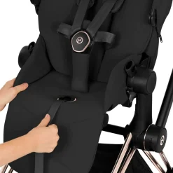 Cybex Combi Kinderwagens * Kinderwagen e-Priam 5 Compleet Style Rosegold Frame