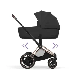 Cybex Combi Kinderwagens * Kinderwagen e-Priam 5 Compleet Style Rosegold Frame