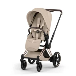 Cybex Combi Kinderwagens * Kinderwagen e-Priam 5 Compleet Style Rosegold Frame