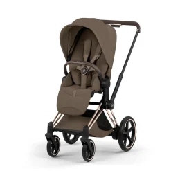 Cybex Combi Kinderwagens * Kinderwagen e-Priam 5 Compleet Style Rosegold Frame
