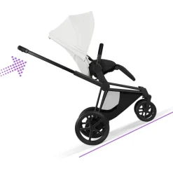 Cybex Combi Kinderwagens * Kinderwagen e-Priam 5 Compleet Style Matt Black Frame