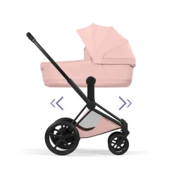 Cybex Combi Kinderwagens * Kinderwagen e-Priam 5 Compleet Style Matt Black Frame