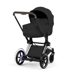Cybex Combi Kinderwagens * Kinderwagen e-Priam 5 Compleet Style Chrome Brown Frame