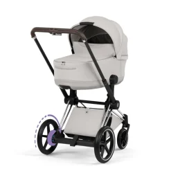 Cybex Combi Kinderwagens * Kinderwagen e-Priam 5 Compleet Style Chrome Brown Frame