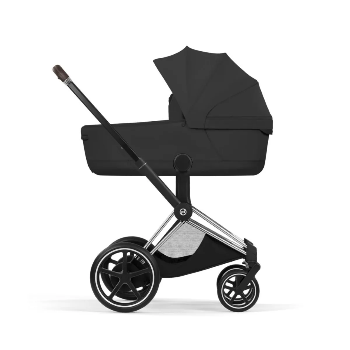 Cybex Combi Kinderwagens * Kinderwagen e-Priam 5 Compleet Style Chrome Brown Frame