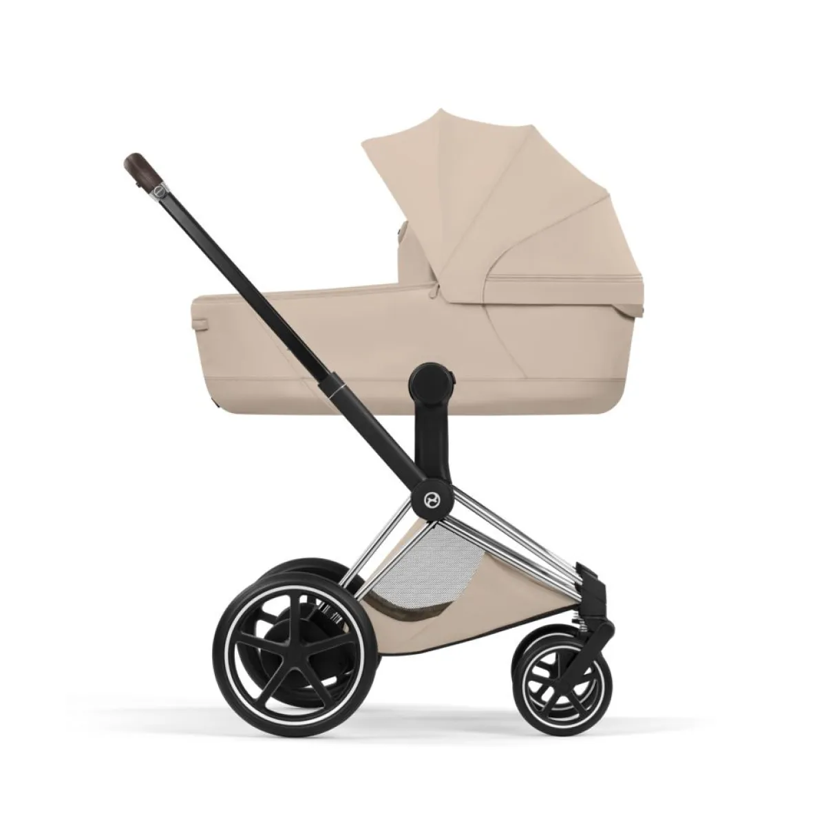 Cybex Combi Kinderwagens * Kinderwagen e-Priam 5 Compleet Style Chrome Brown Frame