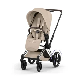 Cybex Combi Kinderwagens * Kinderwagen e-Priam 5 Compleet Style Chrome Brown Frame