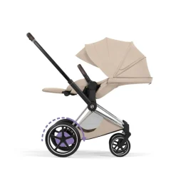 Cybex Combi Kinderwagens * Kinderwagen e-Priam 5 Compleet Style Chrome Brown Frame