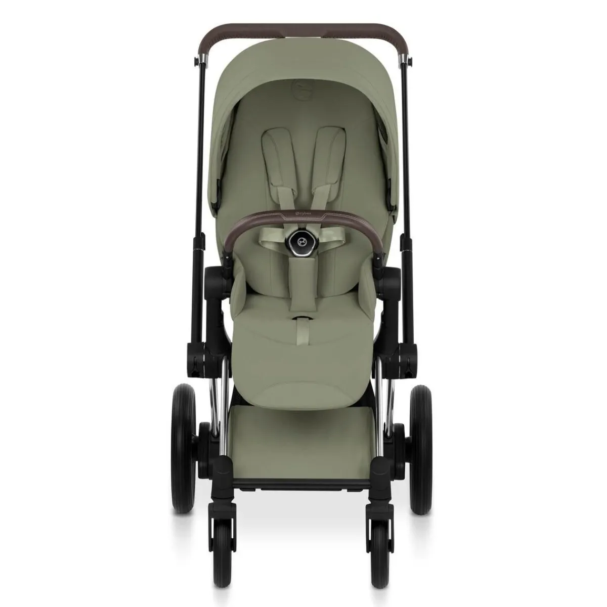 Cybex Combi Kinderwagens * Kinderwagen e-Priam 5 Compleet Style Chrome Brown Frame