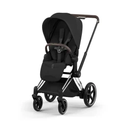 Cybex Combi Kinderwagens * Kinderwagen e-Priam 5 Compleet Style Chrome Brown Frame