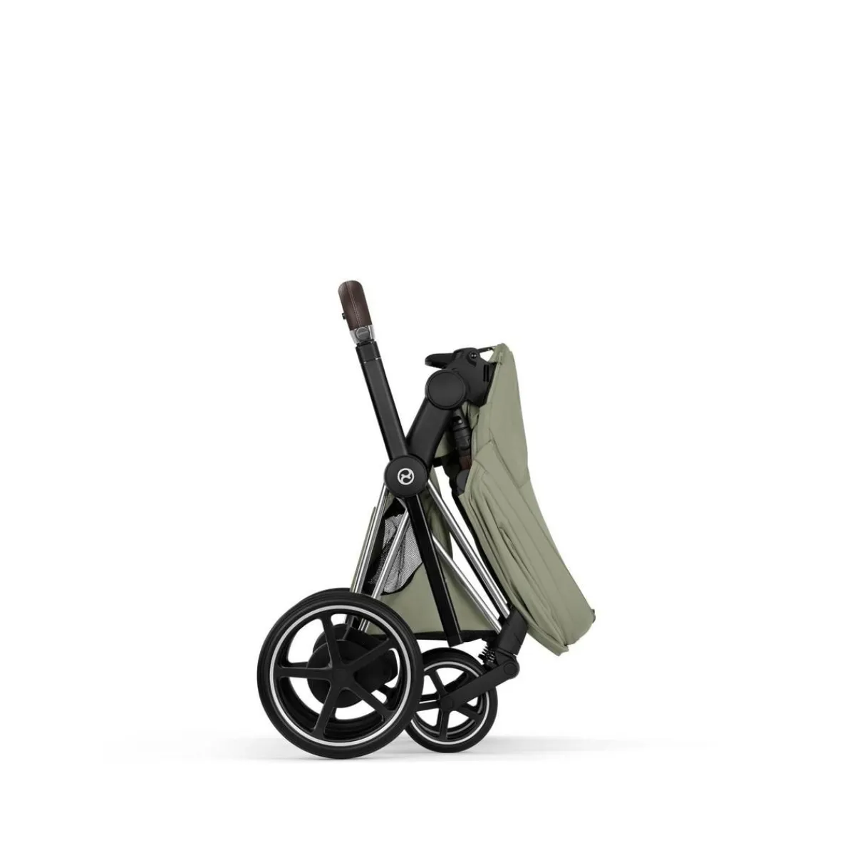 Cybex Combi Kinderwagens * Kinderwagen e-Priam 5 Compleet Style Chrome Brown Frame