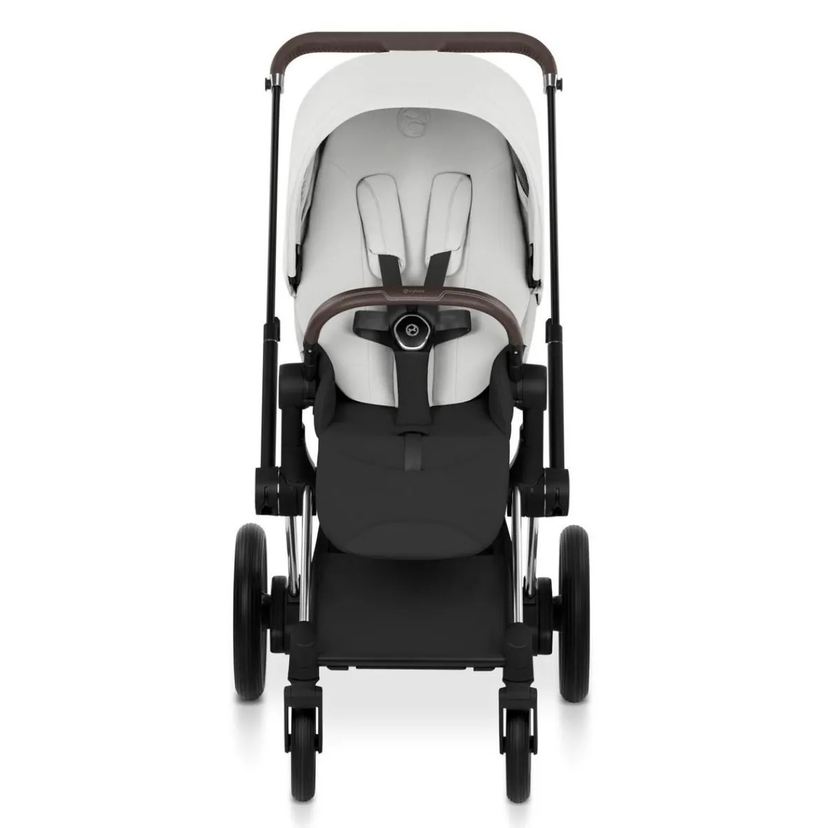 Cybex Combi Kinderwagens * Kinderwagen e-Priam 5 Compleet Style Chrome Brown Frame