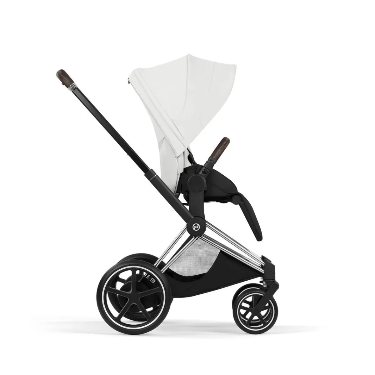 Cybex Combi Kinderwagens * Kinderwagen e-Priam 5 Compleet Style Chrome Brown Frame