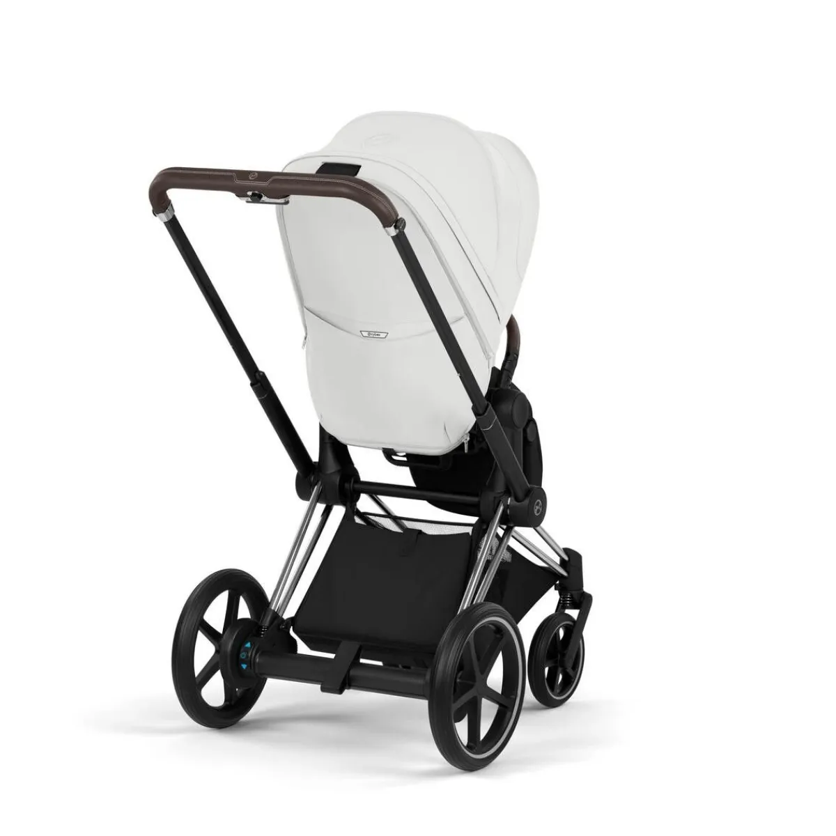 Cybex Combi Kinderwagens * Kinderwagen e-Priam 5 Compleet Style Chrome Brown Frame