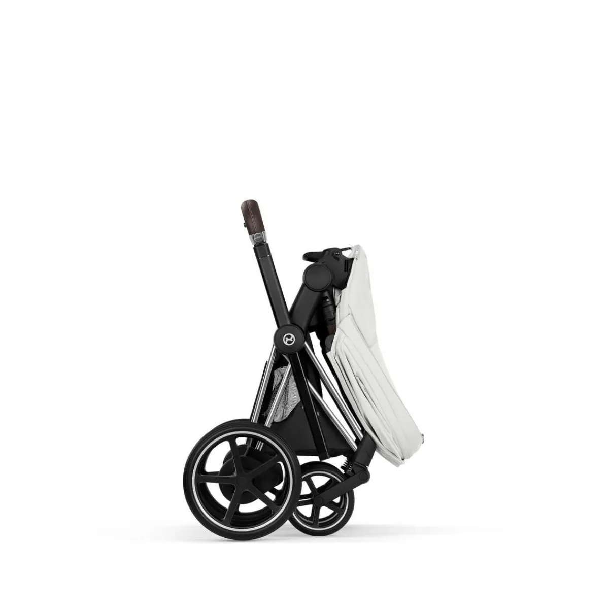 Cybex Combi Kinderwagens * Kinderwagen e-Priam 5 Compleet Style Chrome Brown Frame