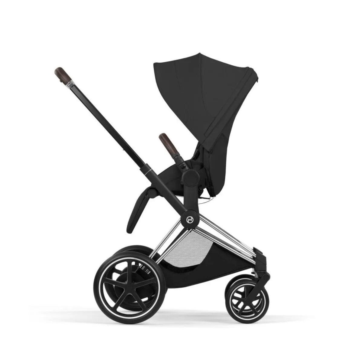 Cybex Combi Kinderwagens * Kinderwagen e-Priam 5 Compleet Style Chrome Brown Frame