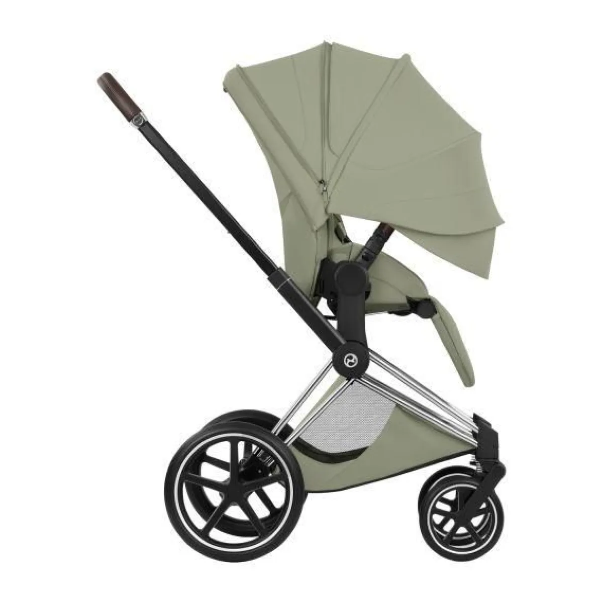 Cybex Combi Kinderwagens * Kinderwagen Priam 5 Compleet Style Chrome Brown Frame