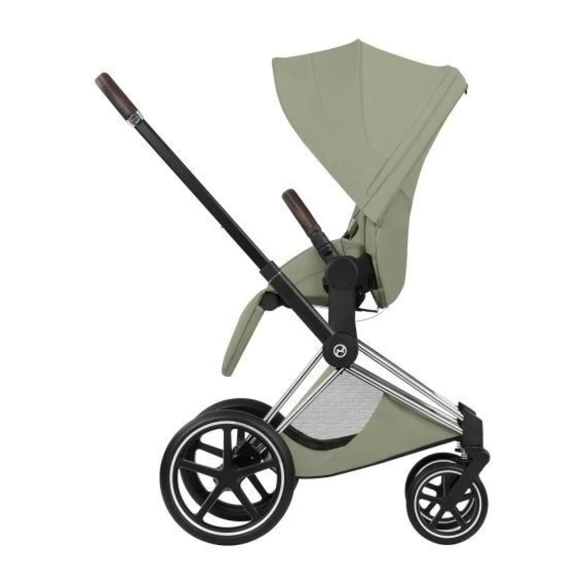 Cybex Combi Kinderwagens * Kinderwagen Priam 5 Compleet Style Chrome Brown Frame