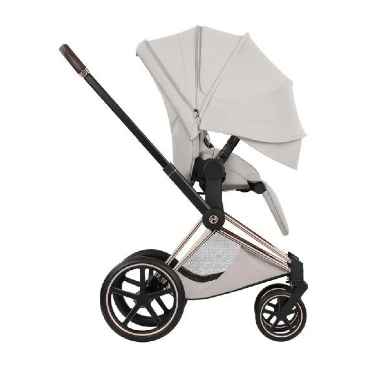 Cybex Combi Kinderwagens * Kinderwagen Priam 5 Compleet Style Rosegold Frame