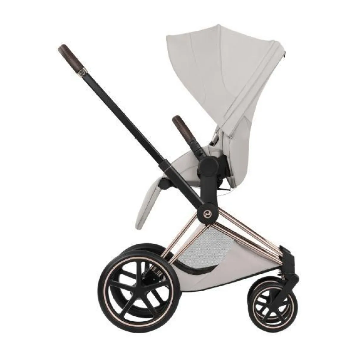 Cybex Combi Kinderwagens * Kinderwagen Priam 5 Compleet Style Rosegold Frame