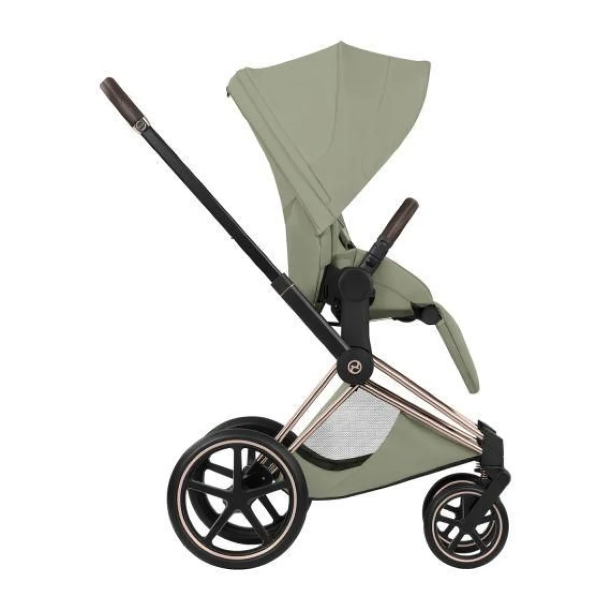 Cybex Combi Kinderwagens * Kinderwagen Priam 5 Compleet Style Rosegold Frame