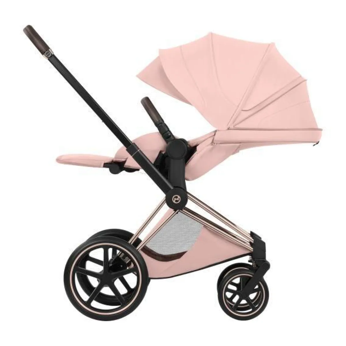 Cybex Combi Kinderwagens * Kinderwagen Priam 5 Compleet Style Rosegold Frame